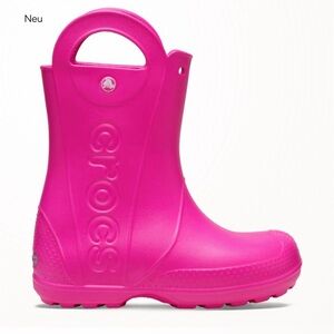 Crocs Rain Boots Kids Size C13 Pink